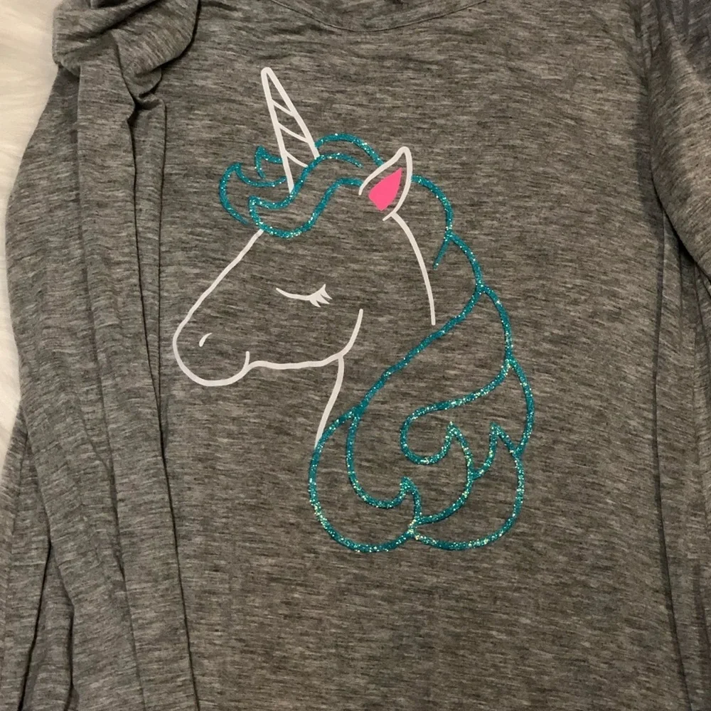 justice long sleeve swingy tee